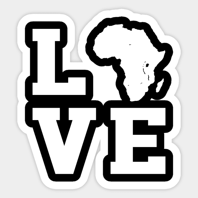 Love Black Pride Africa Black Lives Matter Sticker by Love Newyork